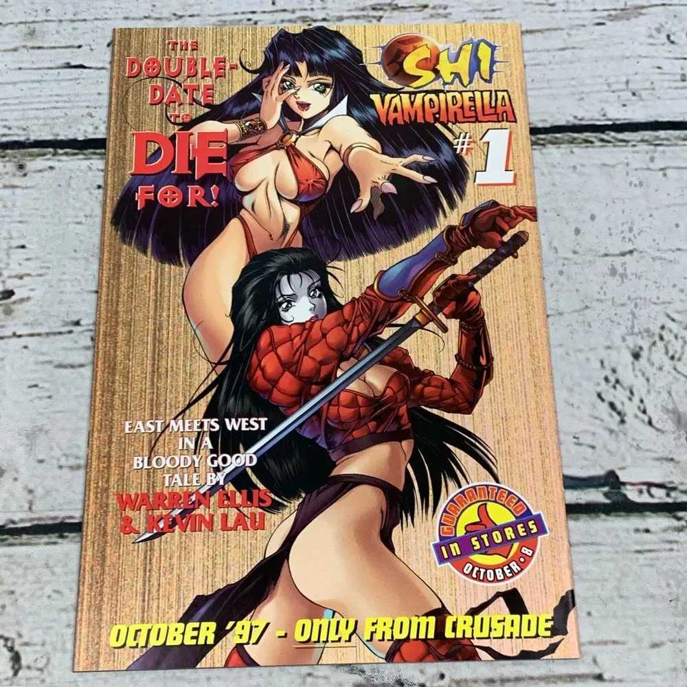 Shi Nightstalkers #1 Premiere Issue Comic Book Golden Mayerik Crusade Fine‎ 1997